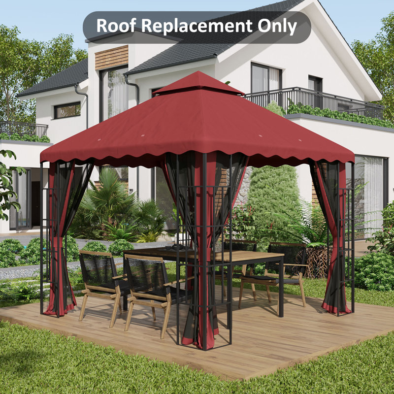 Gazebo replacement canopy 10x10 canada hotsell